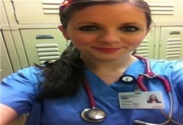 Enfermeira novinha caiu na net depois do termino do namoro