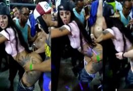 Gostosa fudendo no carnaval de bahia dando a buceta pra vários homens