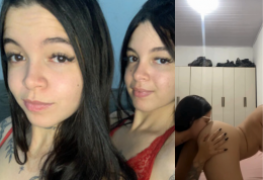 Incesto entra duas irmãs gêmeas se chupando no privê