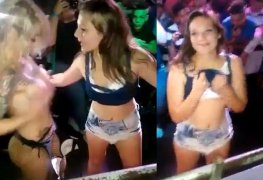 Mãe sem noção levou a filha novinha pro baile funk