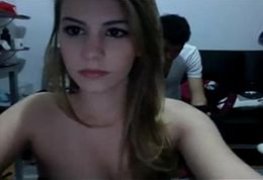 Professora safada transando com aluno virgem ao vivo na webcam