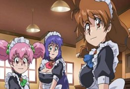 Três garotas Hentai a procura de uma nova diversão